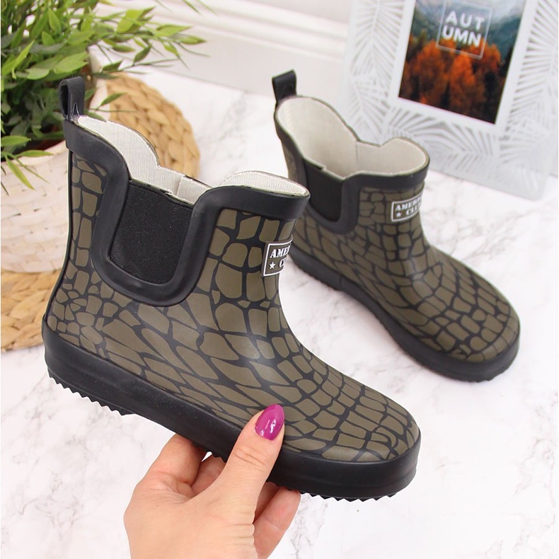 American Club khaki lasten kalossit vihreä 1