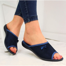 Naisten kotitossut, laivastonsininen ja sininen Befado 1