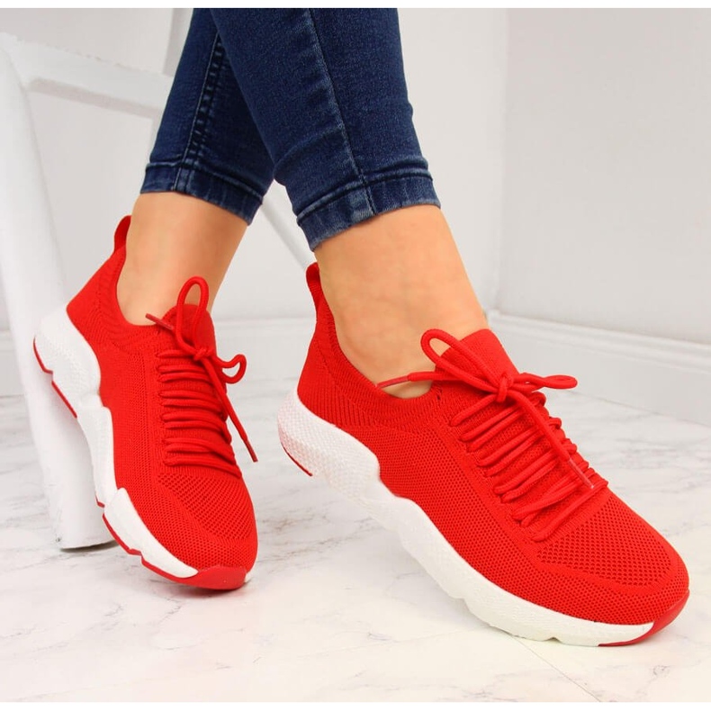 American Club Punaiset urheilukengät punainen 1