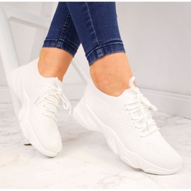 Valkoiset Filippo naisten sukat urheilukengät valkoinen 1