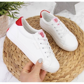 Lasten tennarit matalat eko-nahkaa valkoinen Big Star DD374134 1