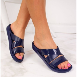 Atletico tummansiniset naisten allastossut laivastonsininen 1