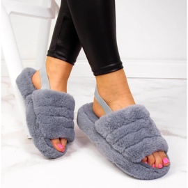 Harmaa Seastar kotiharmaat naisten tossut 1