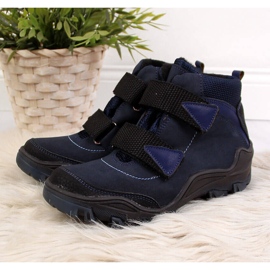 Poikien trappers tarranauhalla laivastonsininen Kornecki 6394 2