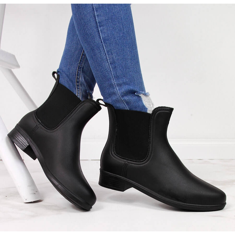 T.Sokolski Naisten kalossit Jodhpur mattamusta T. Sokolski 1