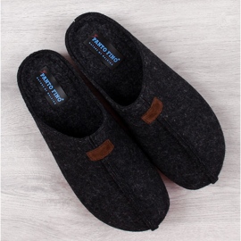 Miesten huopatossut mustat tossut Panto Fino II167010 1