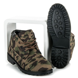 Ideal Shoes Matala nilkka Trapper monivärinen 1