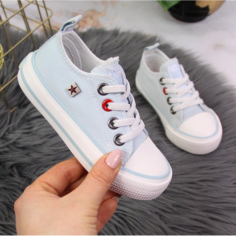 Lasten tennarit, joissa joustava sininen Big Star HH374094 1