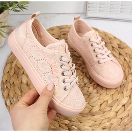 Tyttöjen lenkkarit vaaleanpunaiset Big Star JJ374006 vaaleanpunainen 1