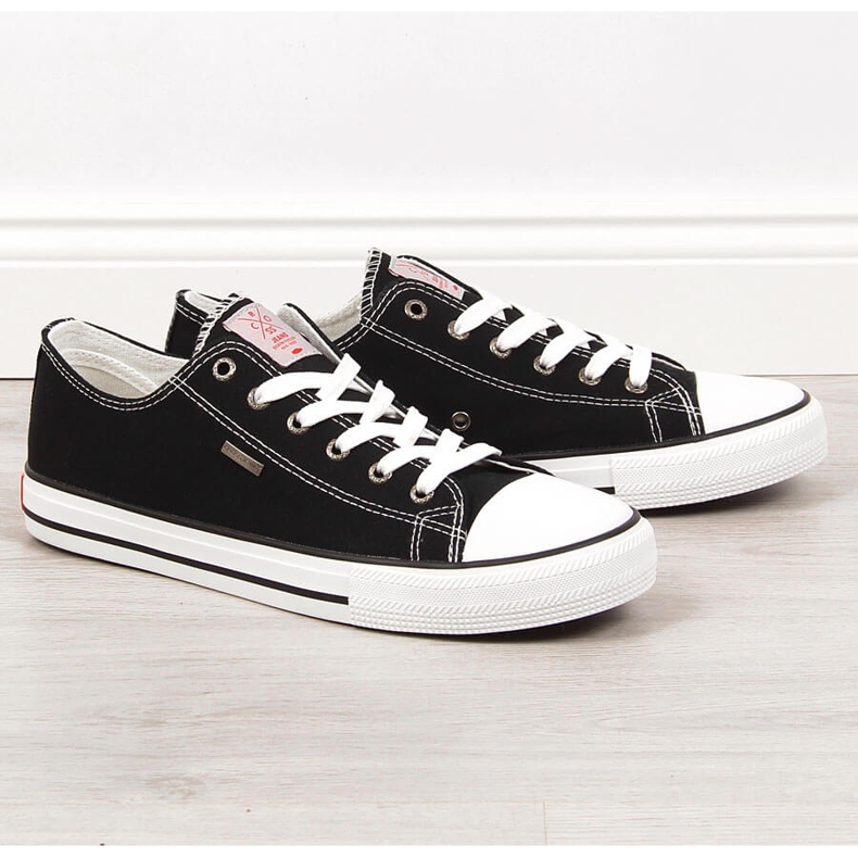 Miesten mustat tennarit Cross Jeans JJ1R4003C 1