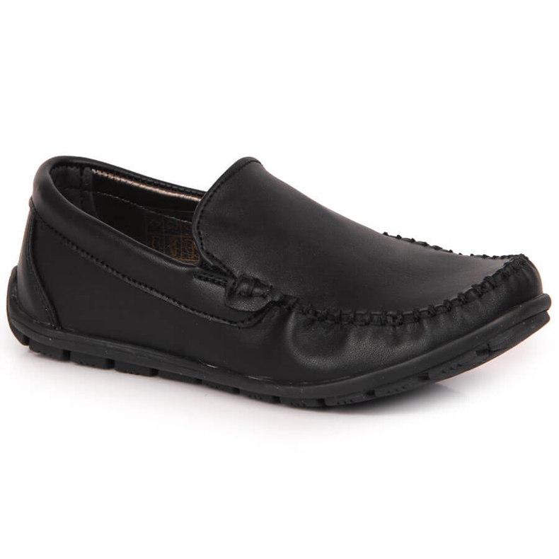 Poikien mustat Slip-On Moccasins Kornecki 6805 2