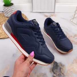 American Club tummansiniset urheilukengät laivastonsininen 1