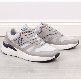 Harmaa Miesten vapaa-ajan urheilukengät Big Star JJ174276 1