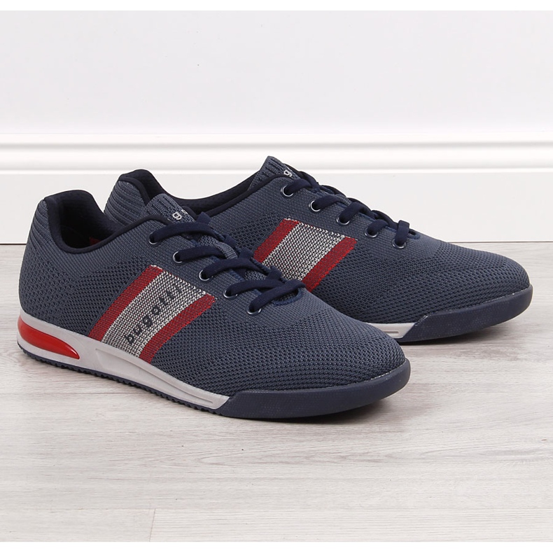 Tummansiniset Bugatti miesten vapaa-ajan kengät laivastonsininen 1