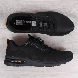 Mustat Bugatti miesten vapaa-ajan kengät 1