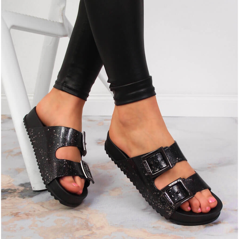 Mustat Zaxy naisten kumitossut HH285158 1