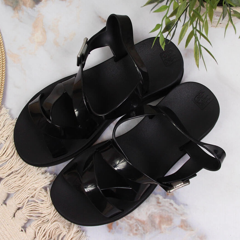 Mustat Zaxy tuoksuvat naisten sandaalit JJ285093 2