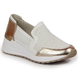 Nahkakengät, valkoiset Filippo valkoinen 1