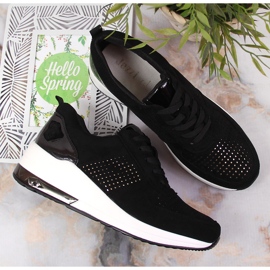 Naisten mustat kiilakengät Jezzi 1