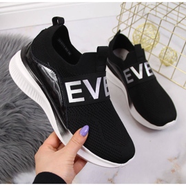 Naisten urheilukengät slip musta Vinceza 1