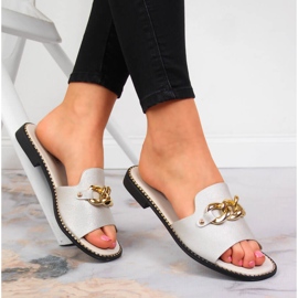 S.Barski Naisten kultaiset tossut ketjulla, kulta S. Barski kultainen 1