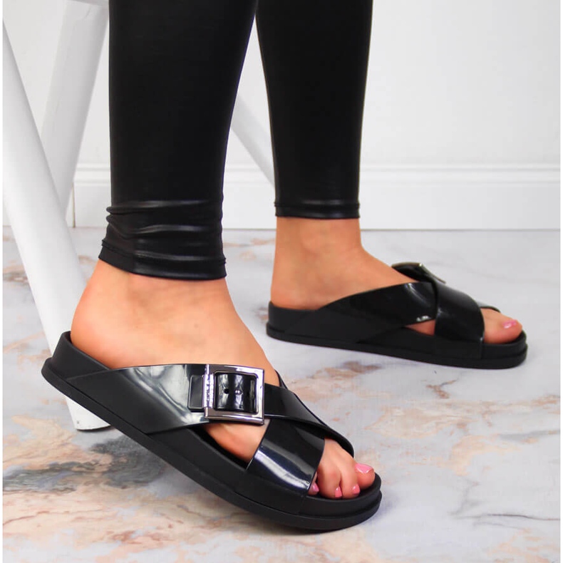 Naisten tossut meliski mustat Zaxy JJ285055 2