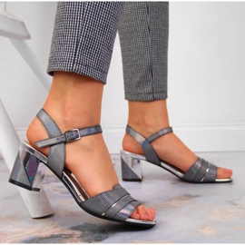 Naisten sandaalit postgrafiitista Sergio Leone monivärinen 2