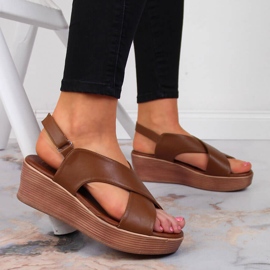 Ruskeat Filippo naisten ruskeat kiila sandaalit 2