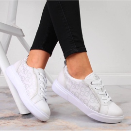 Naisten tennarit valkoiset lenkkarit Bugatti JJ253151 valkoinen 1