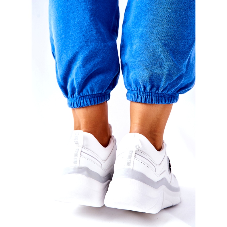 Urheilukengät Big Star II274314 Platform Valkoinen 1