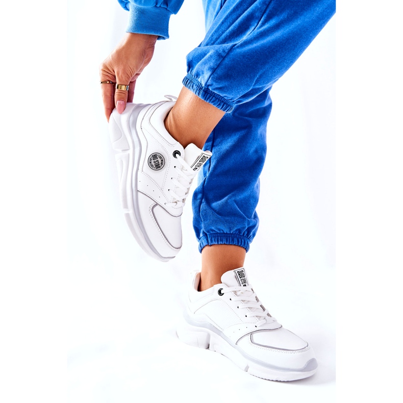 Urheilukengät Big Star II274314 Platform Valkoinen 2