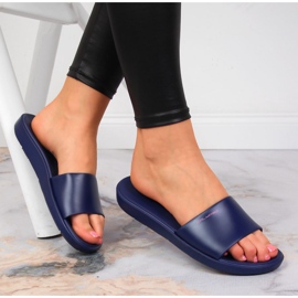 Calypso tummansiniset naisten allastossut laivastonsininen 1