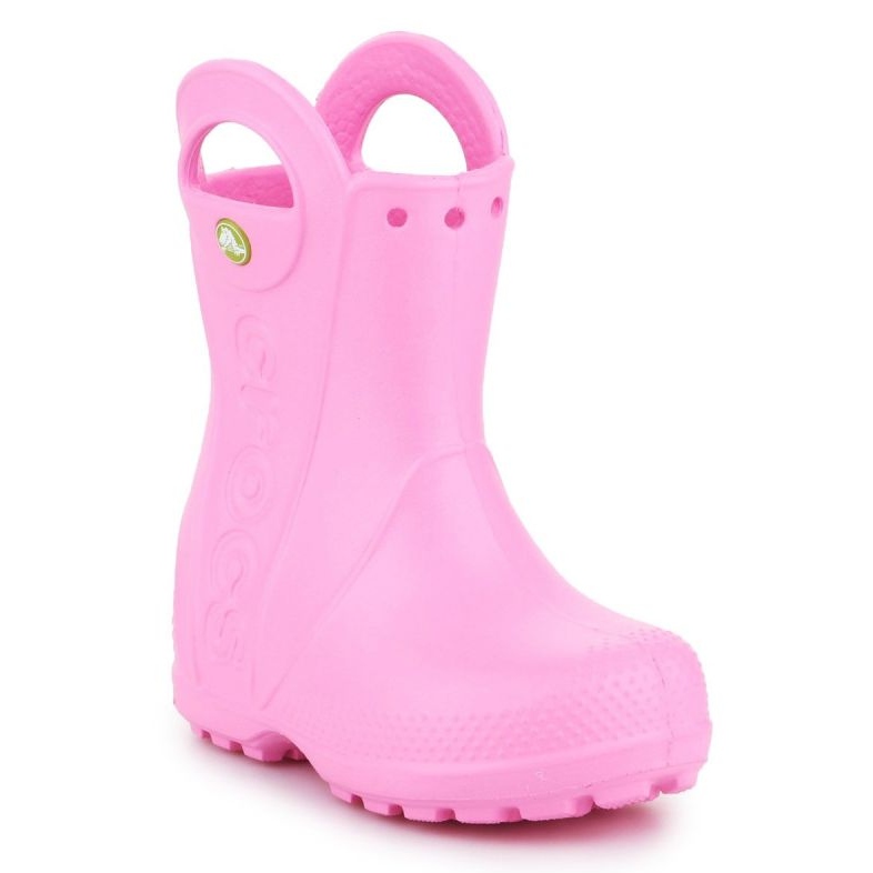 Crocs Handle It Rain Boot Kids 12803-612 vaaleanpunainen 1