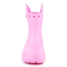 Crocs Handle It Rain Boot Kids 12803-612 vaaleanpunainen 2