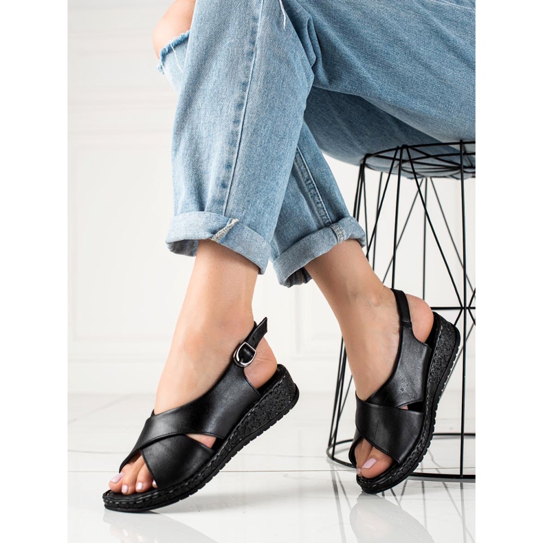 W. Potocki Kevyet Potocki-sandaalit musta 1