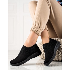 W. Potocki Tennarit Potocki-kristalleilla musta 1