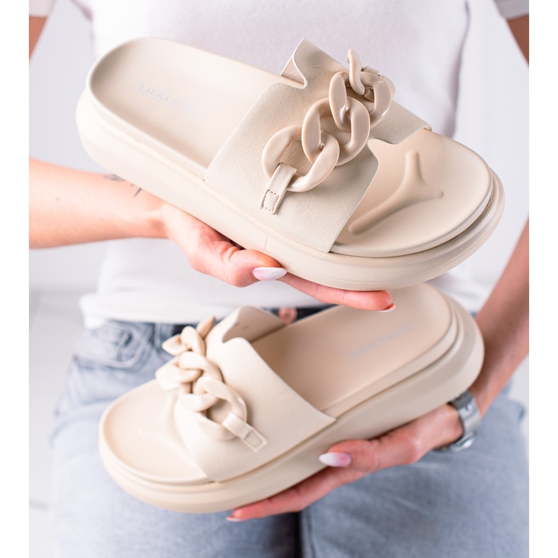 Muoti LA.FI beige-tossut 1