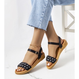 Farra naisten mustat sandaalit 1