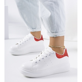 Naisten valkoiset Senja-lenkkarit valkoinen 1