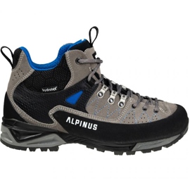 Alpinus The Ridge Mid Pro W GR18026 vaelluskengät musta harmaa 2