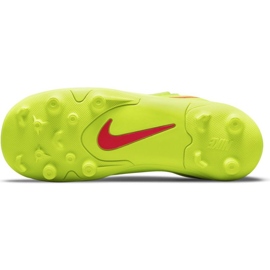 Nike Mercurial Vapor 14 Club Mg Jr CV0833-760 jalkapallokengät keltaiset 5