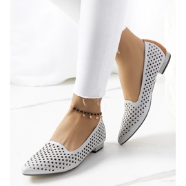 Harmaa Jarrett harjakattoiset balerinat 1