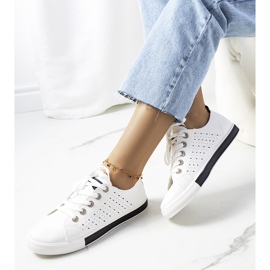 Tuuri naisten mustavalkoiset tennarit valkoinen 1