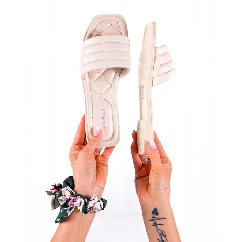 Marquiz Rennot varvastossut beige 1