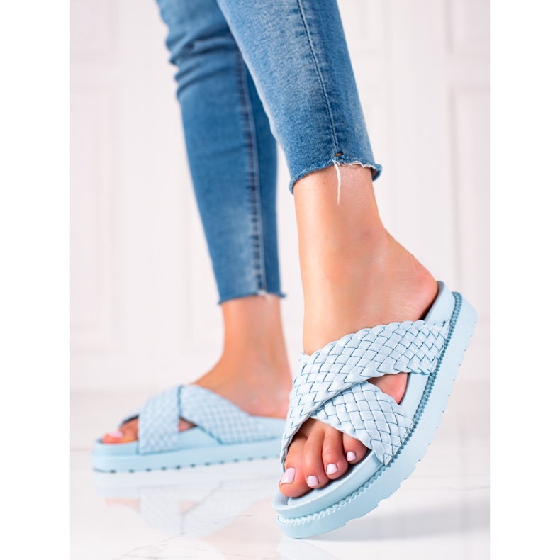 Bestelle Punotut tossut sininen 1