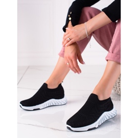 J. Star Liukastettavat urheilukengät musta 1