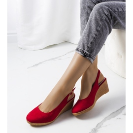 Punaiset espadrillit Ribeiron kiilassa punainen 1