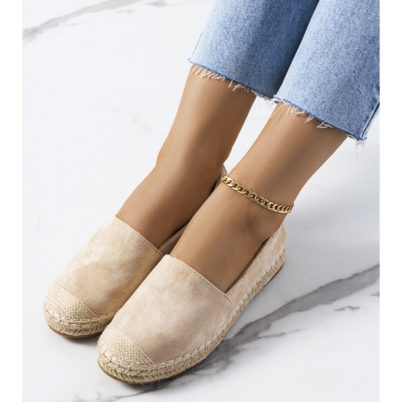 Beige Mathea naisten espadrillit 2