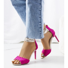 Vaaleanpunaiset Vasquez-korkokengät vaaleanpunainen 1