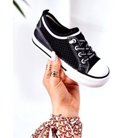 Apawwa Lasten ilmavat mustat lasten klubikengät 1